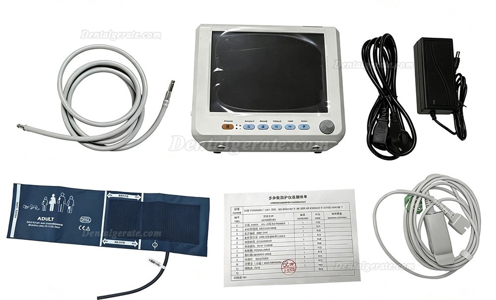 SINNOR SNP9000L-B 8'' Patientenmonitor mit 4 Parametern (NIBP, SPO2, PR, TEMP)