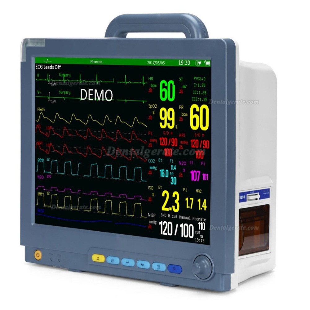 SINNOR SNP9000M 15'' Patientenmonitor mit Touchscreen und 8 Parametern
