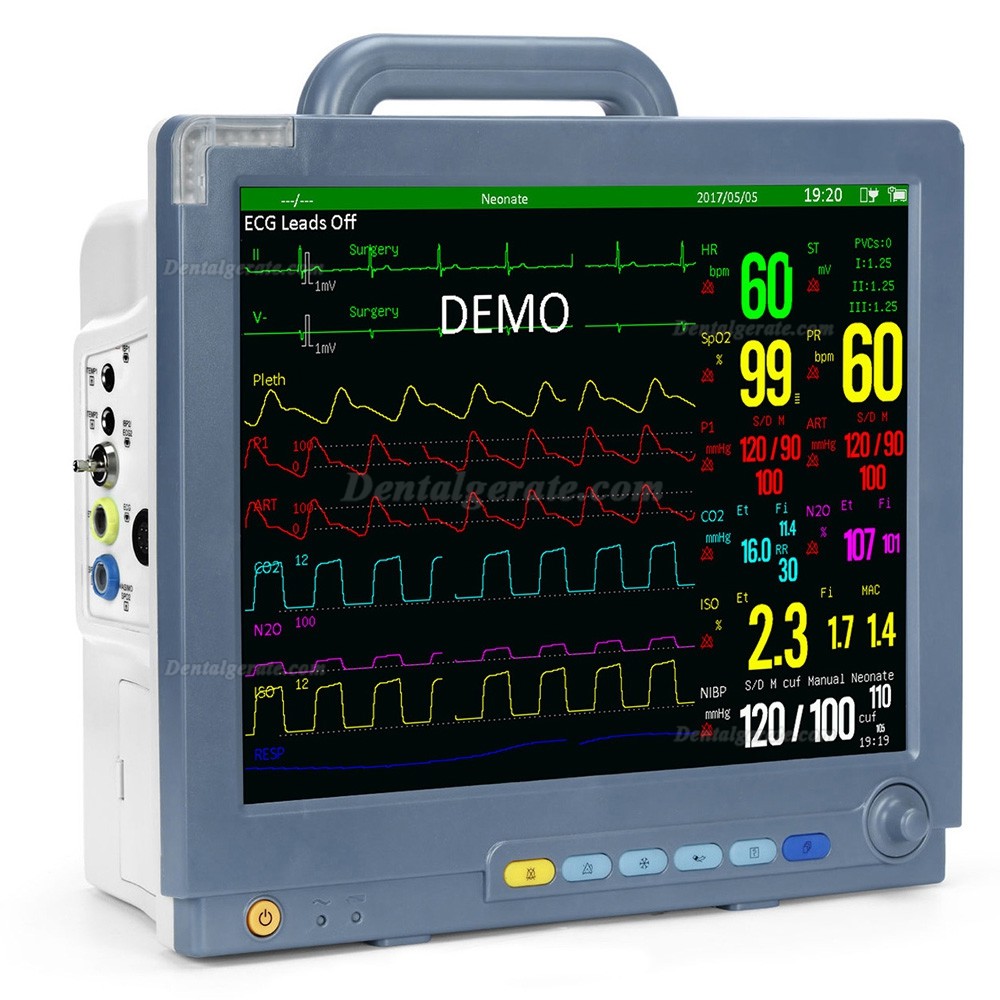 SINNOR SNP9000M 15'' Patientenmonitor mit Touchscreen und 8 Parametern