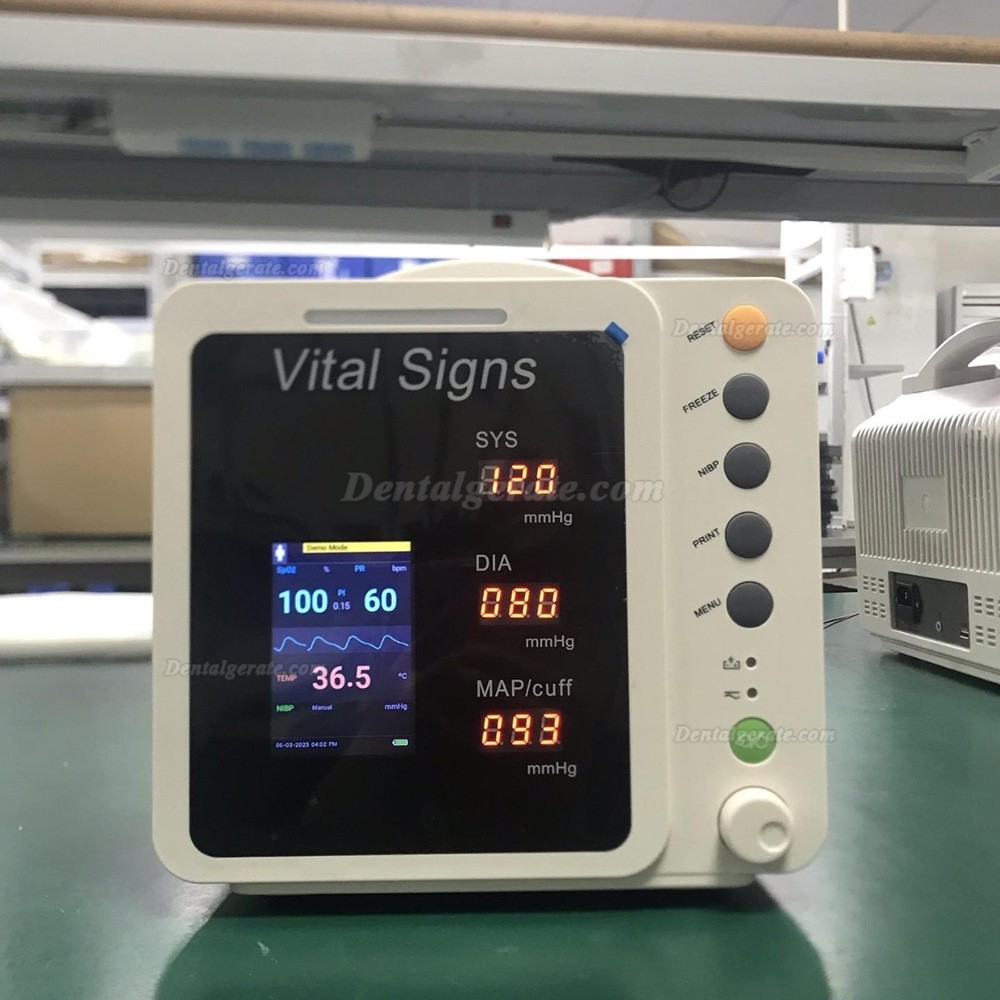 SINNOR SNV800P Multiparameter-Patientenmonitor mit 6 Vitalparametern