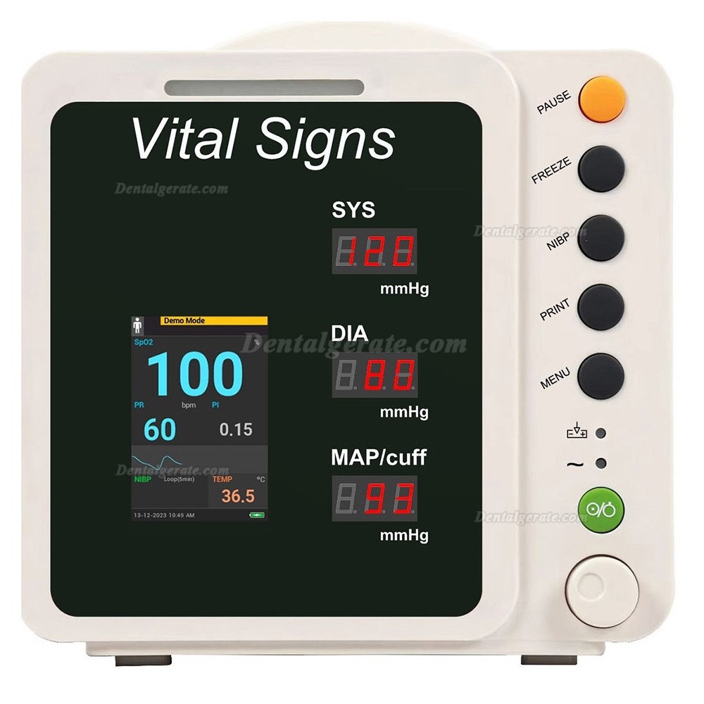 SINNOR SNV800P Multiparameter-Patientenmonitor mit 6 Vitalparametern
