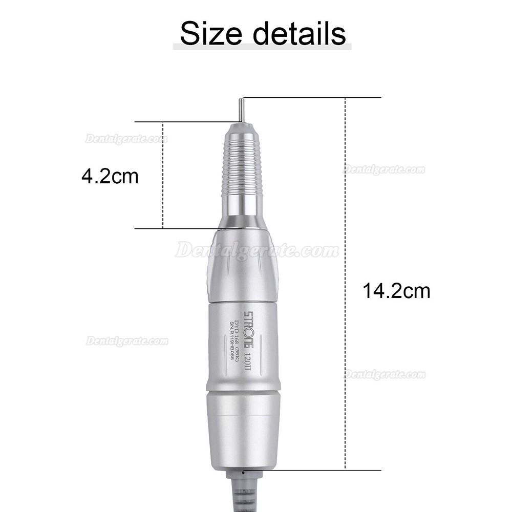 STRONG 120II Dental Mikromotor Handst&uuml;ck 35.000 U/min 2,35 mm