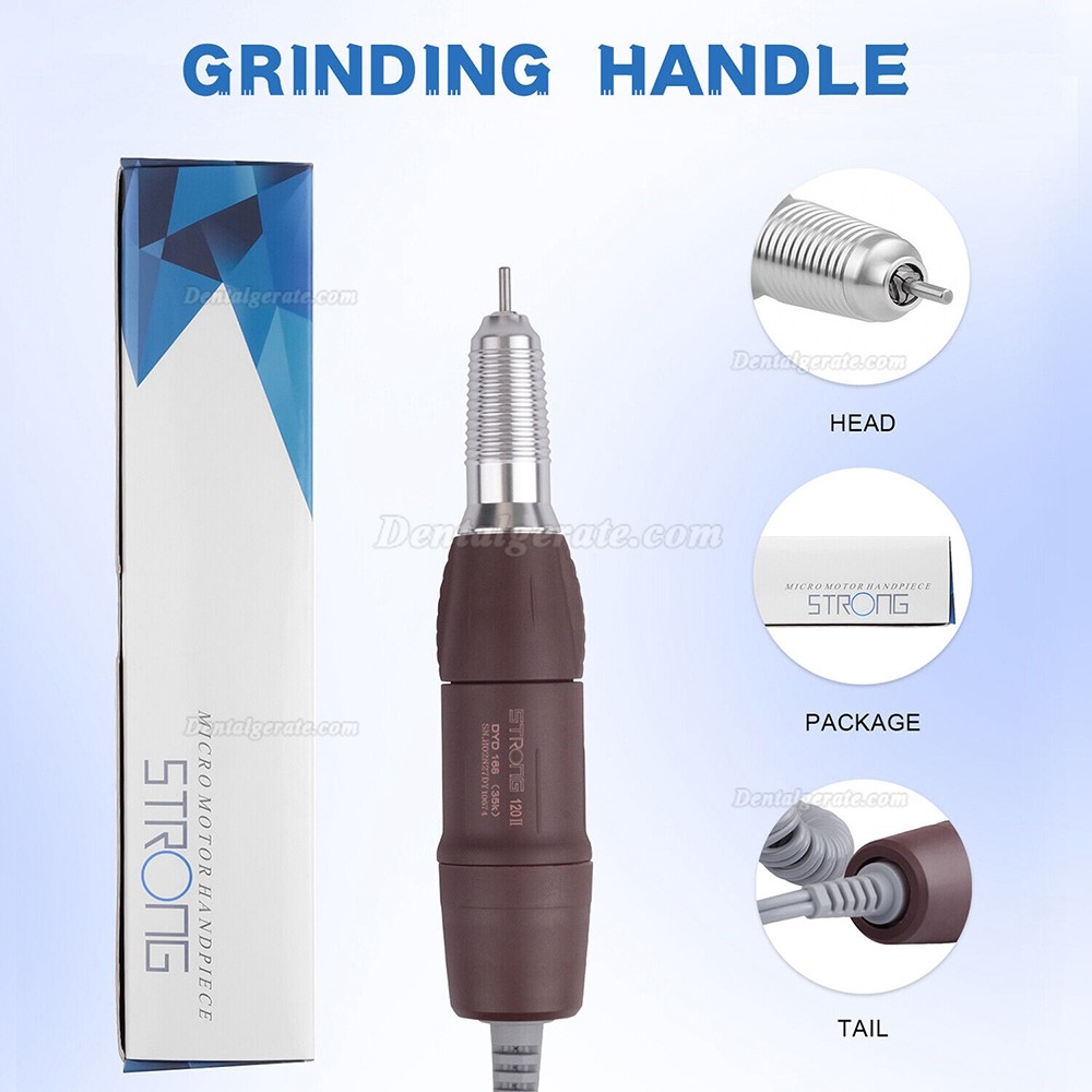 STRONG 120 Dentallabor Mikromotor Handst&uuml;ck 35.000 U/min 2,35 mm