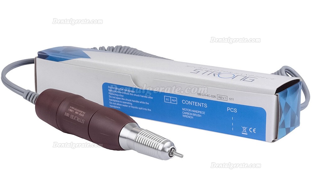 STRONG 120 Dentallabor Mikromotor Handst&uuml;ck 35.000 U/min 2,35 mm