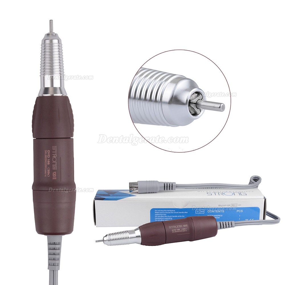 STRONG 120 Dentallabor Mikromotor Handst&uuml;ck 35.000 U/min 2,35 mm