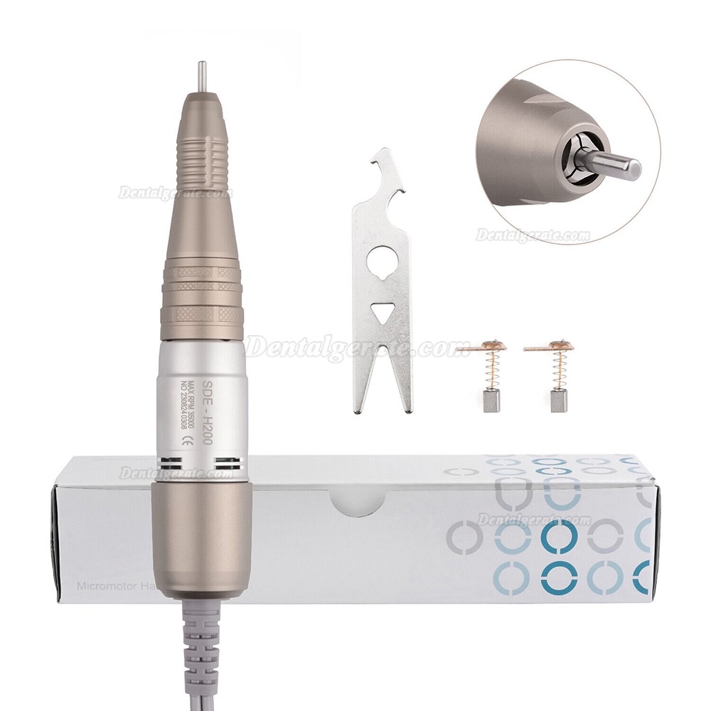 STRONG SDE-SH200 Dentallabor Mikromotor Handst&uuml;ck 2,35 mm 35.000 U/min
