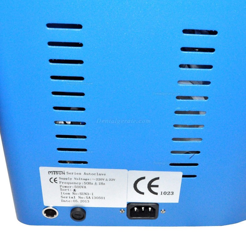 SUN&reg; SUN3-I 3L Autoklave Sterilisatoren Vakuum Dampf Klass N