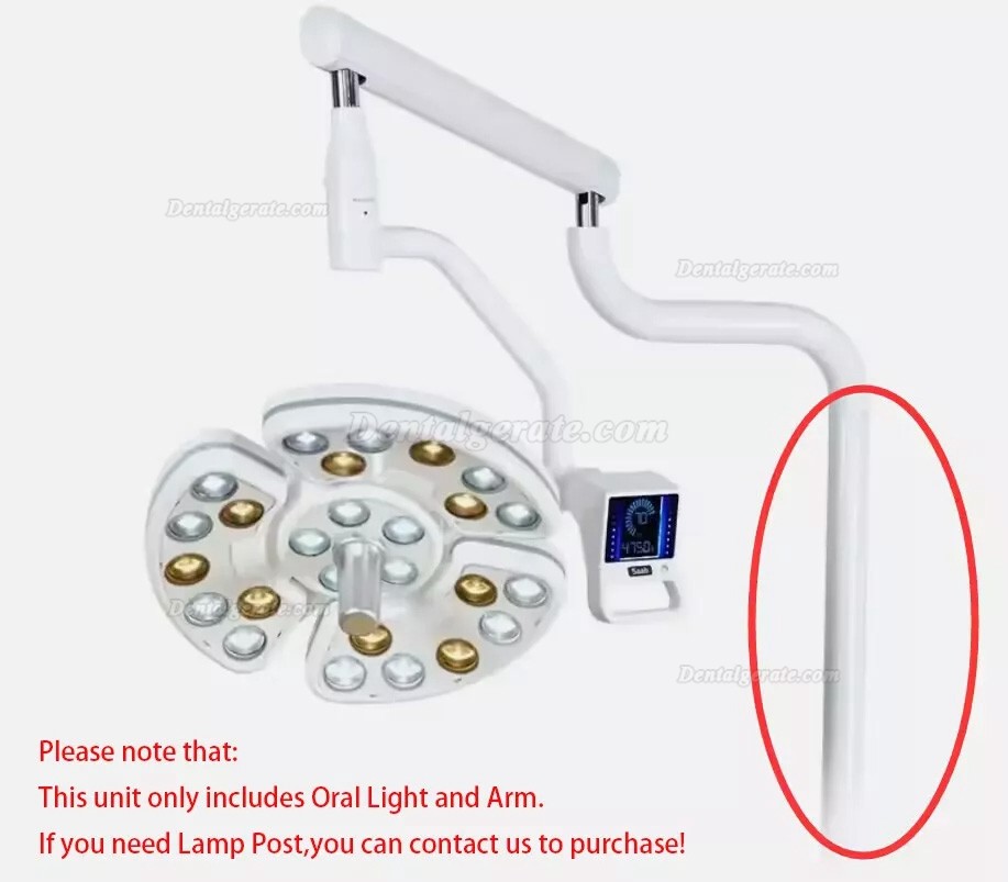 Saab KY-P138 Dental LED Chirurgisches Schattenloses Licht mit Arm f&uuml;r Zahnarztstuhl