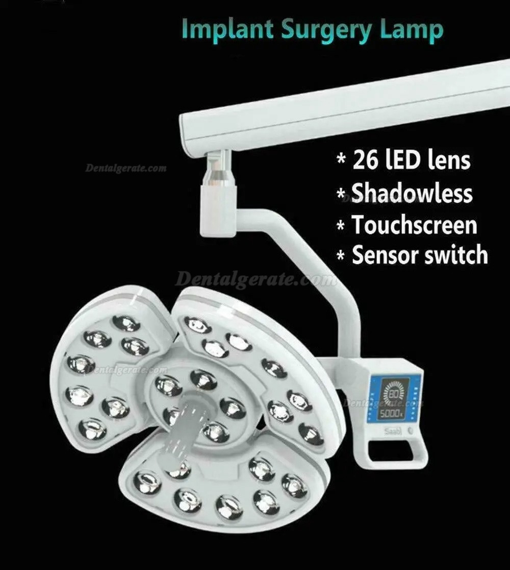 Saab KY-P138 Dental LED Chirurgisches Schattenloses Licht mit Arm f&uuml;r Zahnarztstuhl