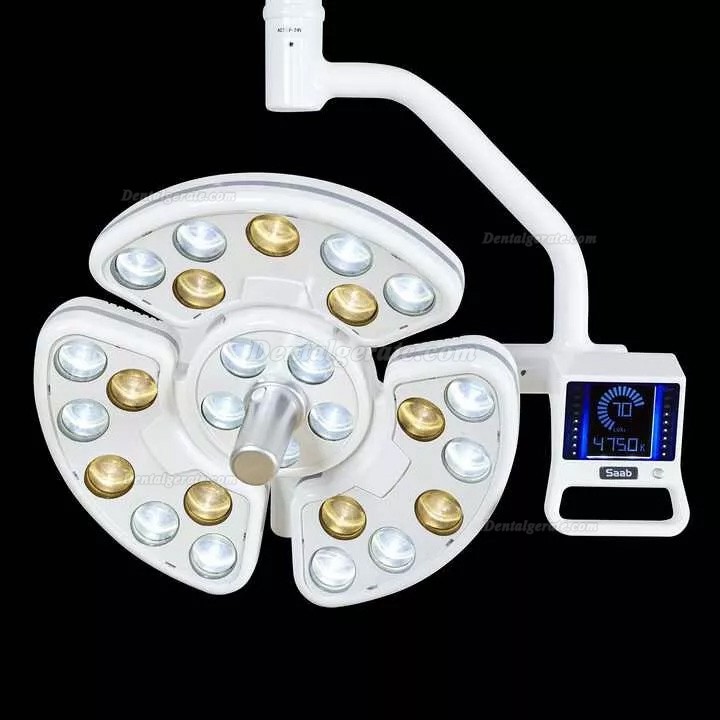 Saab KY-P138 Dental LED Chirurgisches Schattenloses Licht mit Arm f&uuml;r Zahnarztstuhl