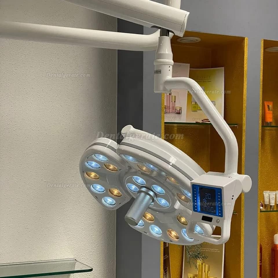 Saab KY-P138-2 Deckenmontierte Zahn&auml;rztliche Schattenlose OP-Lampe / Zahnarztlampe 52 LEDs