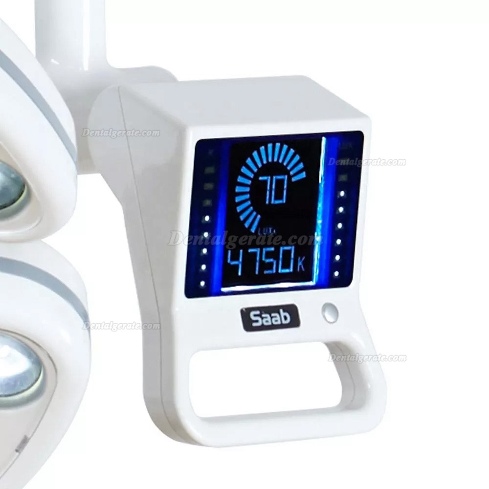 Saab KY-P138 Dental LED Chirurgisches Schattenloses Licht mit Arm f&uuml;r Zahnarztstuhl