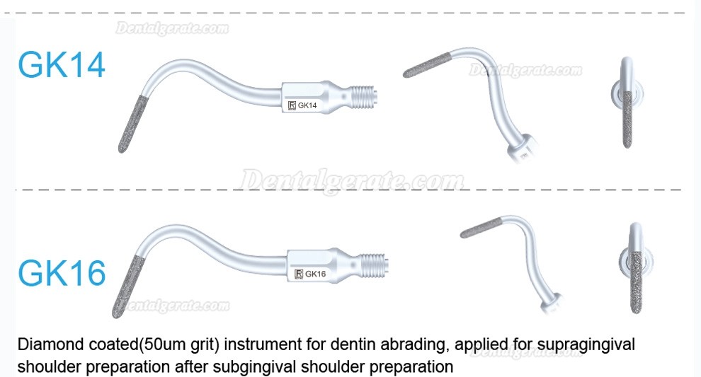 5 St&uuml;cke Refine&reg; Dental Airscaler Spitze GK1 GK2 GK3 GK4 GK5 GK6 GK7 GK12 GK14 GK16 Kompatibel Mit Kavo SONICflex