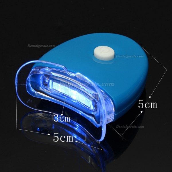 Zahnaufhellung kit bleaching gel + zahnschale + mini bleaching lampe + zahnschattenf&uuml;hrung