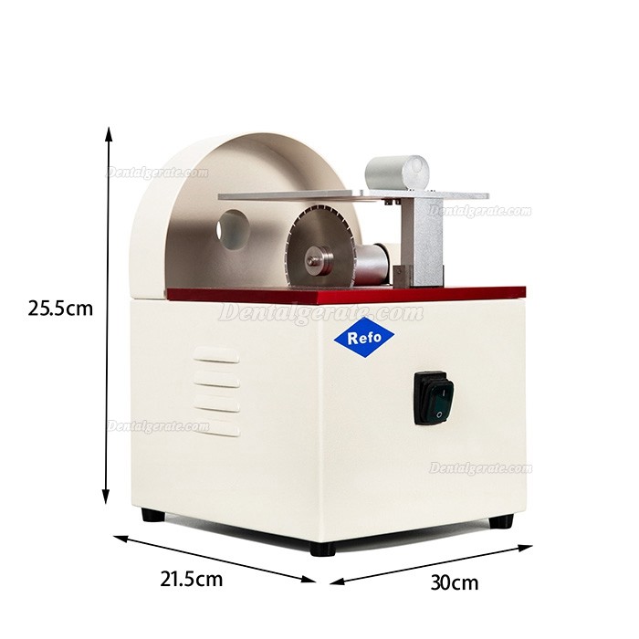Srefo® R-1801 Gipsmodellsäge Modellsägen mit Laserlicht und Diamantscheibe Srefo® R-1801 Gipsmodellsäge Modellsägen mit Laserlicht und Diamantscheibe