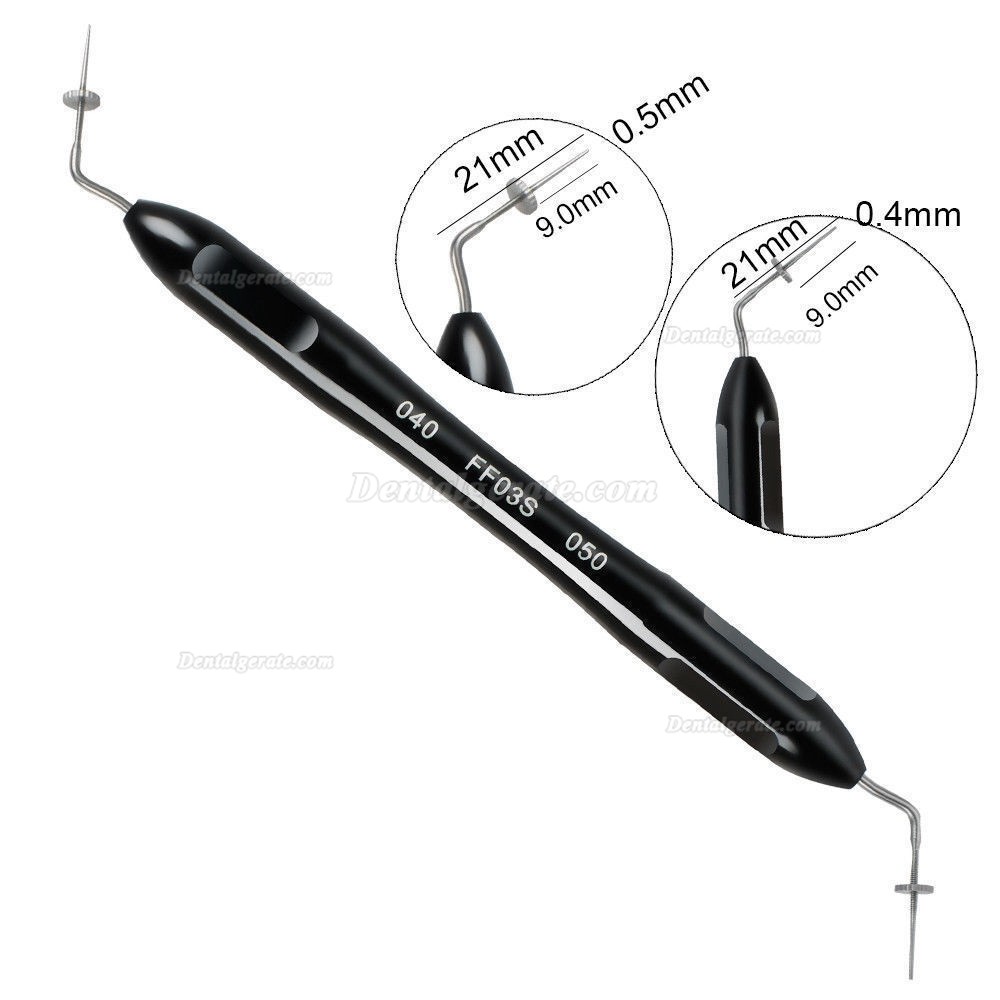 Dental Wurzelkanalstopfer aus Edelstahl Buchanan Hand Plugger Kit S/M/L