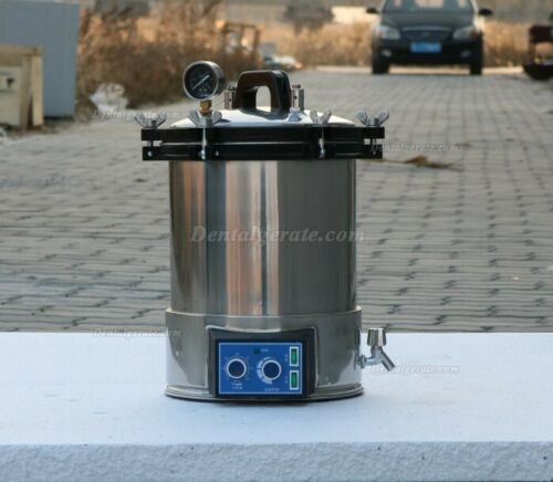 18L/24L Tragbarer Autoklav Sterilisatoren Edelstahl Dampfsterilisator YX-18/24LDJ