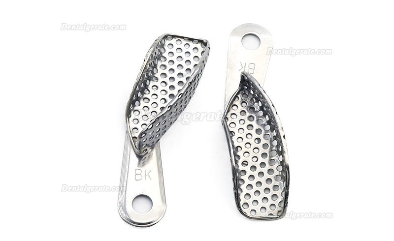 2Stk. / Packung Dental Edelstahl Abforml&ouml;ffel Abdruckl&ouml;ffel (Obere und untere L M S Anterior Lateral)