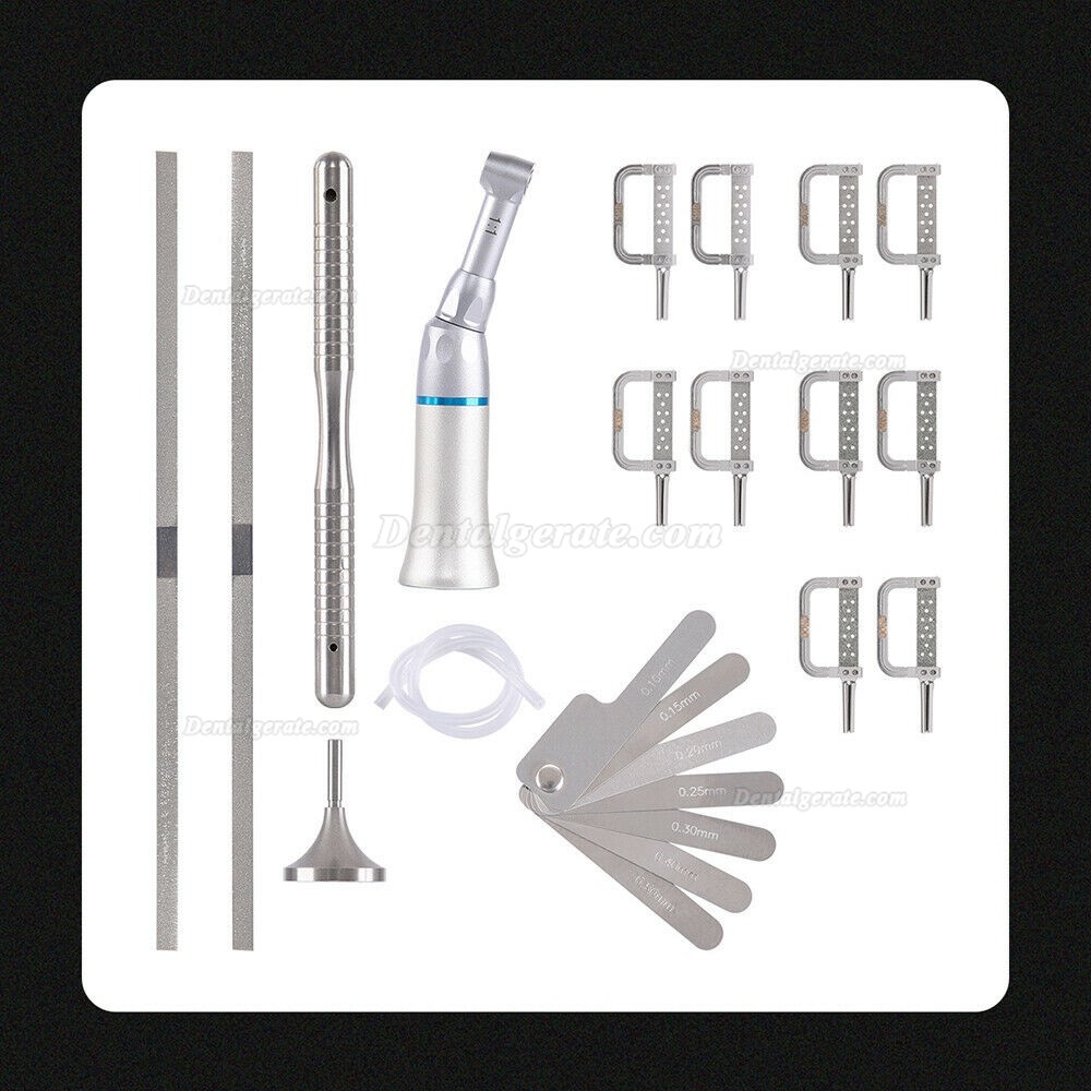 Westcode Dental Kieferorthopädische IPR Kit Interproximale Schmelzreduktion 1:1 Winkelstück Handstück Set
