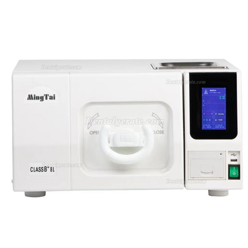 Sun SUN8-III K 8L Ultraschneller, kompakter Dental-Dampfsterilisator Klasse B mit Drucker