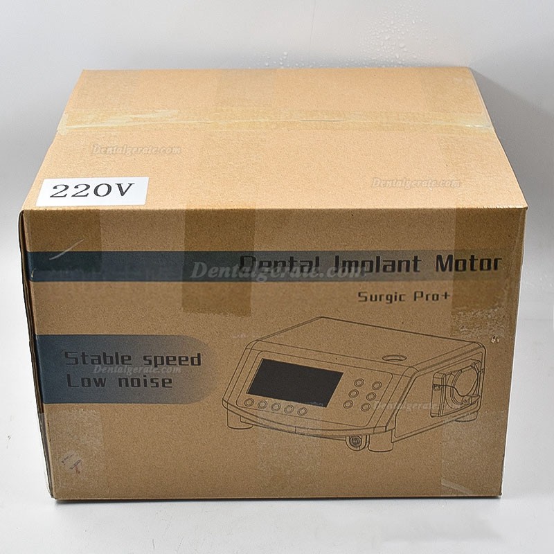 Dental Brushless Implant System Surgic Pro+ mit LED-Lichtwellenleiter
