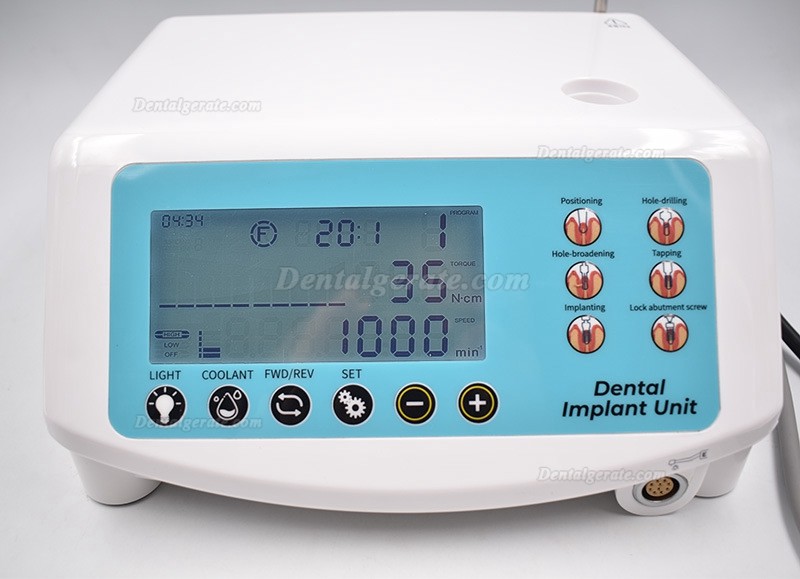 Dental Brushless Implant System Surgic Pro+ mit LED-Lichtwellenleiter