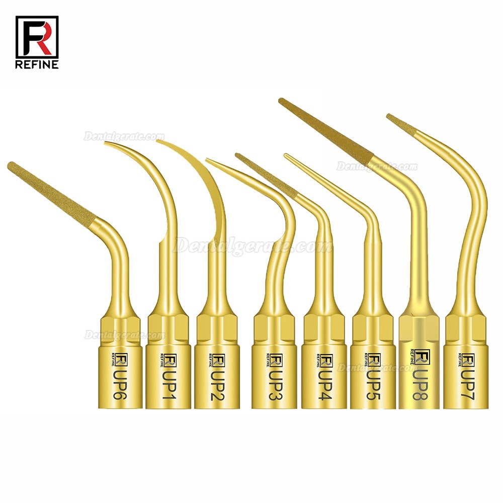 1 Stück Ultraschall Piezochirurgie Spitzen für Zahnbehandlung UP1 UP2 UP3 UP4 UP5 UP6 UP7/8 (Kompatibel Mit Mectron
