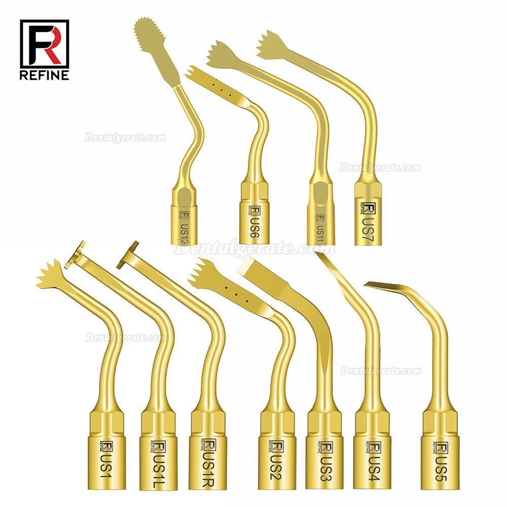 1 St&uuml;cke Refine&reg; Piezosurgery Osteotomie Knochenschneiden Spitze US1 US1L US1R US2 US3 US4 US5 US6 US7 US11 US12 (Kompatibel Mit Mectron Woodpecker)