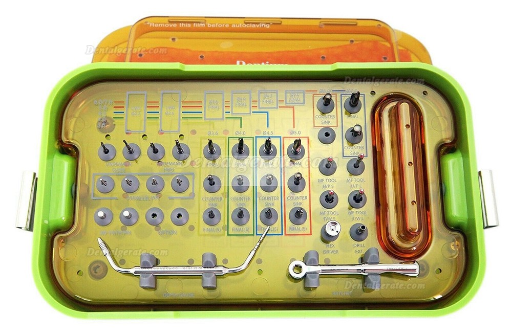 Dentium Zahnchirurgisches Set UXIF SuperLine Instrumenten-Set für die Implantatchirurgie Dentium Zahnchirurgisches Set UXIF SuperLine Instrumenten-Set für die Implantatchirurgie