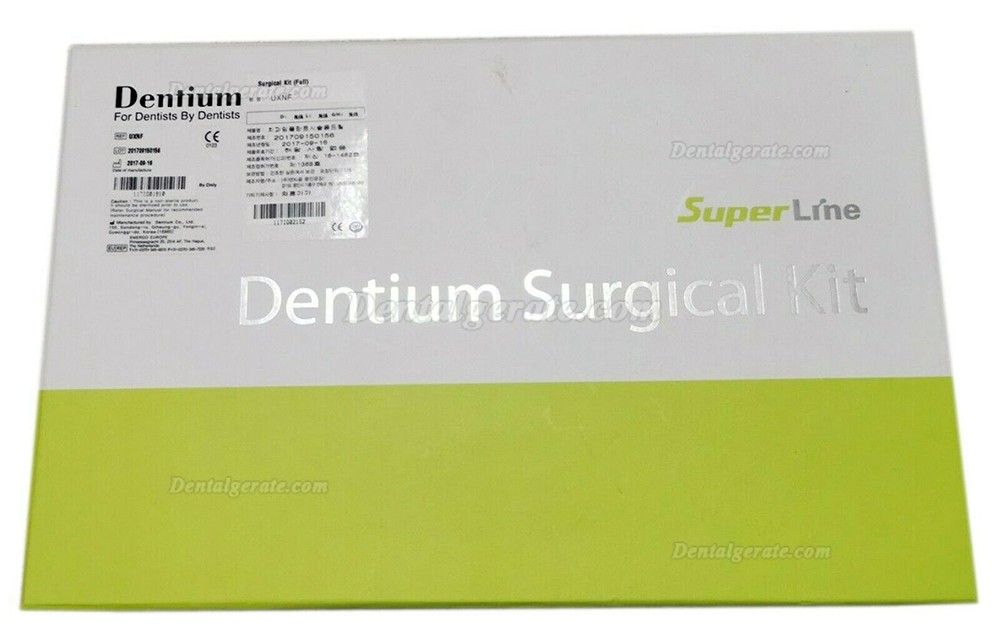 Dentium Zahnchirurgisches Set UXIF SuperLine Instrumenten-Set für die Implantatchirurgie Dentium Zahnchirurgisches Set UXIF SuperLine Instrumenten-Set für die Implantatchirurgie