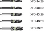 Dentium Zahnchirurgisches Set UXIF SuperLine Instrumenten-Set f&uuml;r die Implantatchirurgie