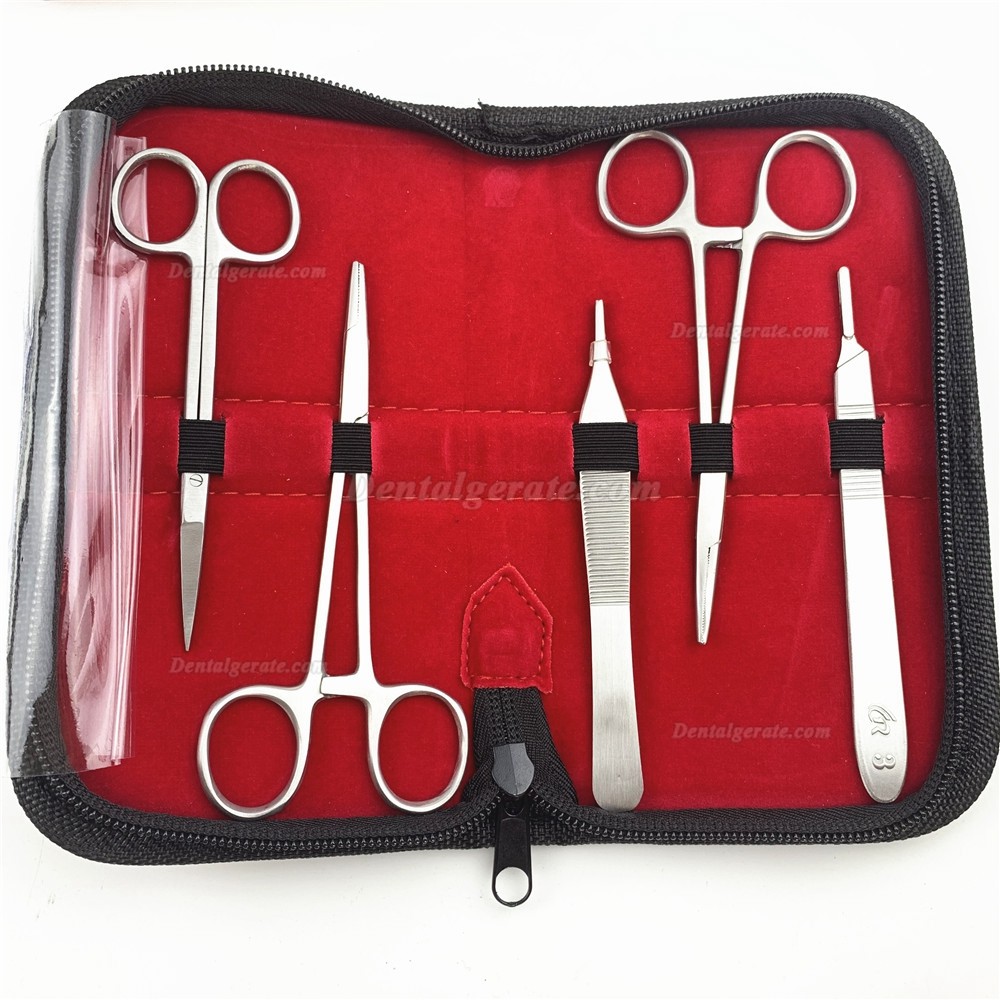Trainingsset für chirurgisches Nahtmaterial Nahttrainer mit Nadelschere Werkzeugsatz Trainingsset für chirurgisches Nahtmaterial Nahttrainer mit Nadelschere Werkzeugsatz