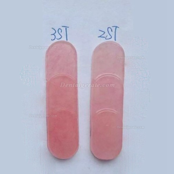 5 St&uuml;ck 98 Dentallabor Rosa PMMA Ronden mit Bloodshot (f&uuml;r Wieland CAD/CAM Fr&auml;smaschine)