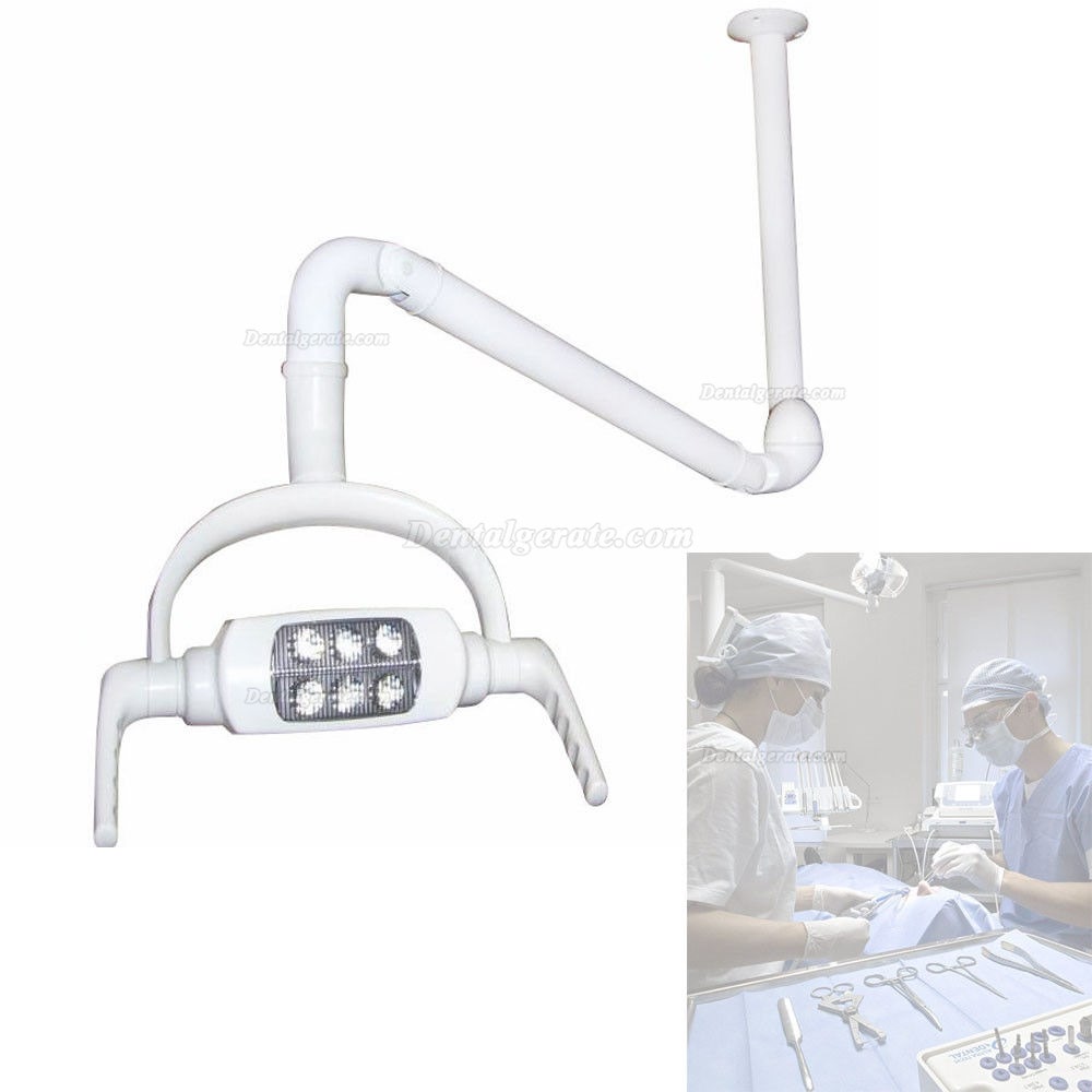 Dental 8W Chirurgische Deckenleuchte LED Chirurgisch Licht Lampe mit Stützarm
