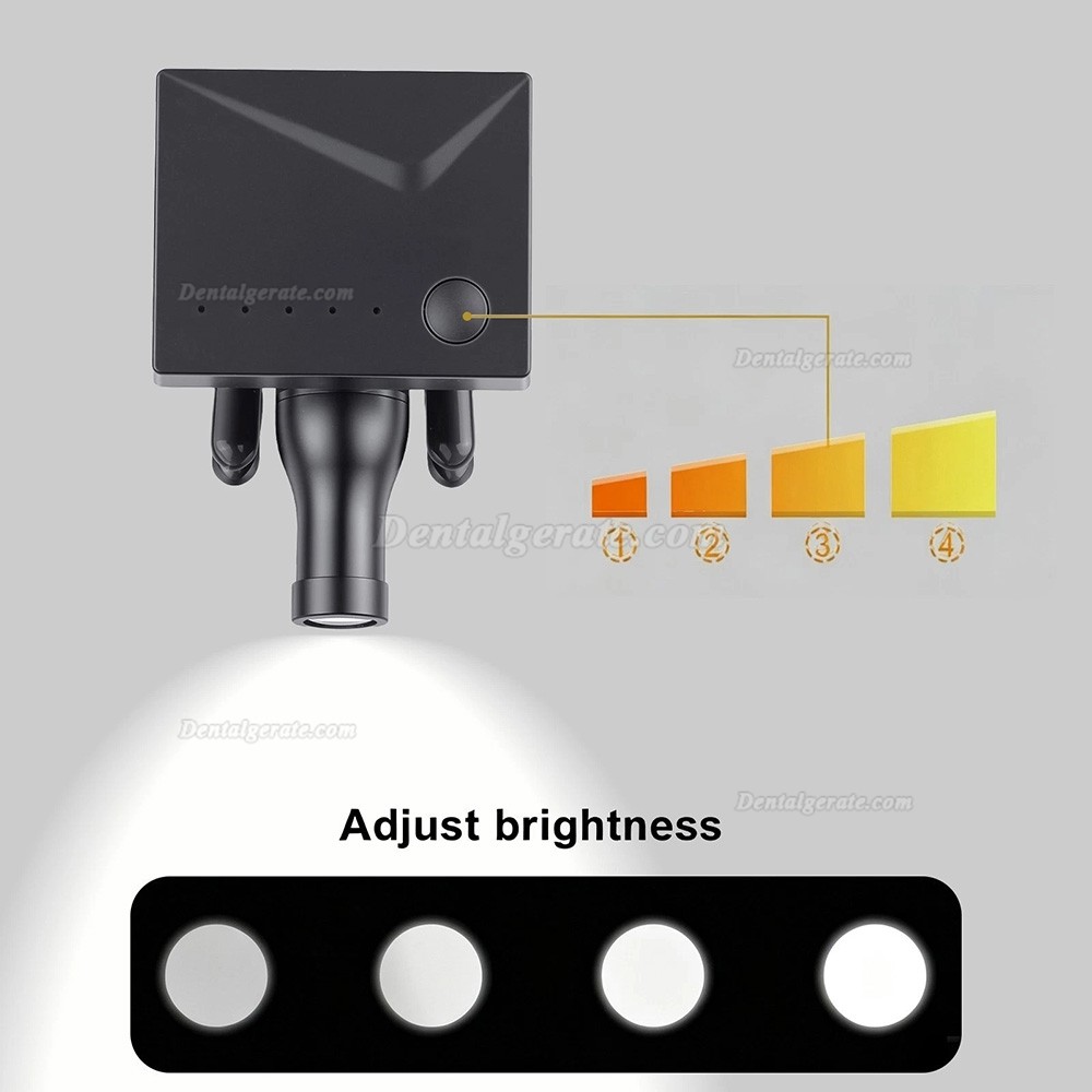 5W Dental lupenbrille licht kabellos TD13 f&uuml;r Zahnarzt Lupenbrille