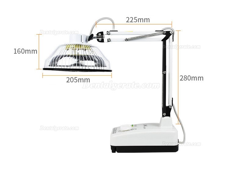 250W Desktop TDP Lampe Therapie Mineral Teller Hitze Licht Zum Arthritis Schmerzen Linderung Behandlung