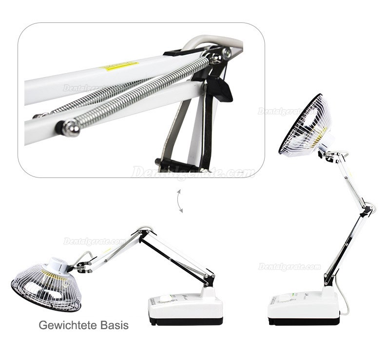 250W Desktop TDP Lampe Therapie Mineral Teller Hitze Licht Zum Arthritis Schmerzen Linderung Behandlung