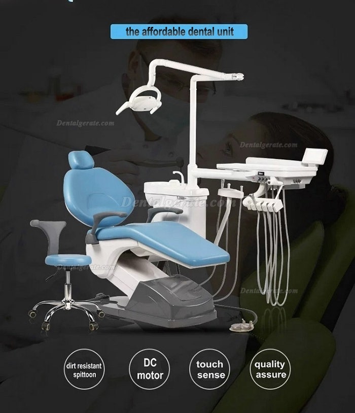 TJ TJ2688 A1-1 PU Ledergesteuerter integraler Stuhl der Dentaleinheit