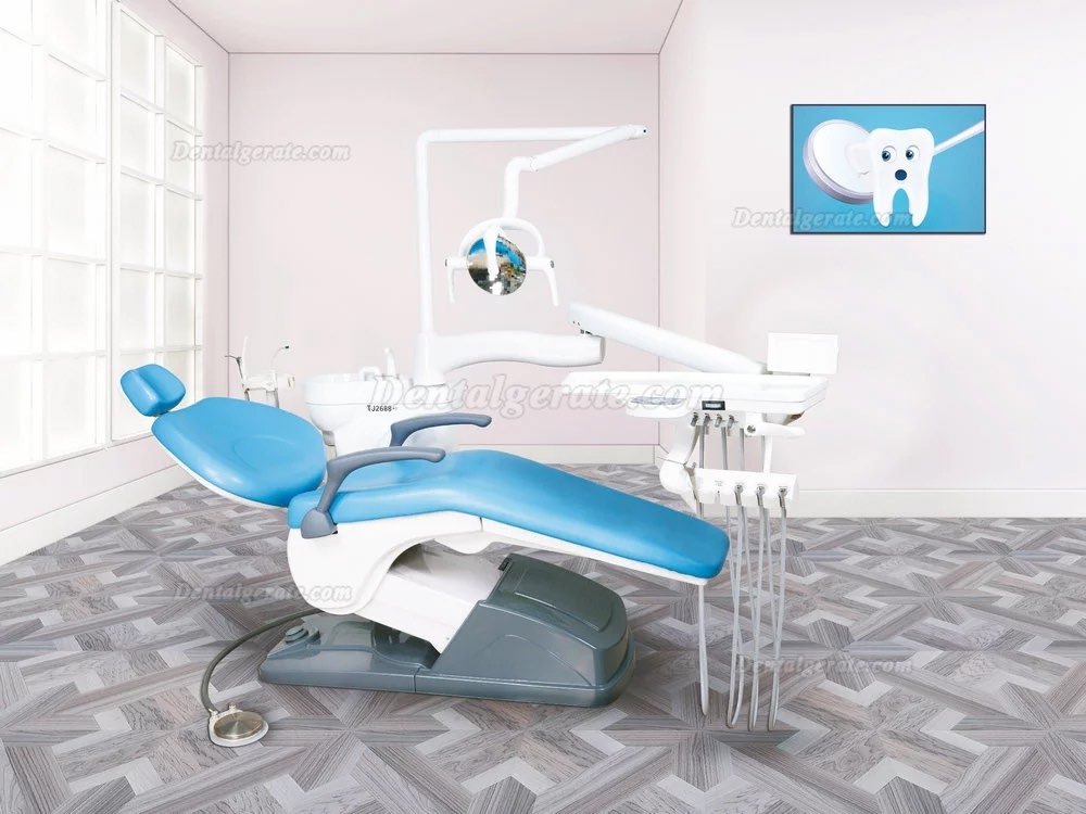 Tuojian Zahnheilkunde Stuhl Komplette Dentaleinheit Sensor Light TJ2688 A1