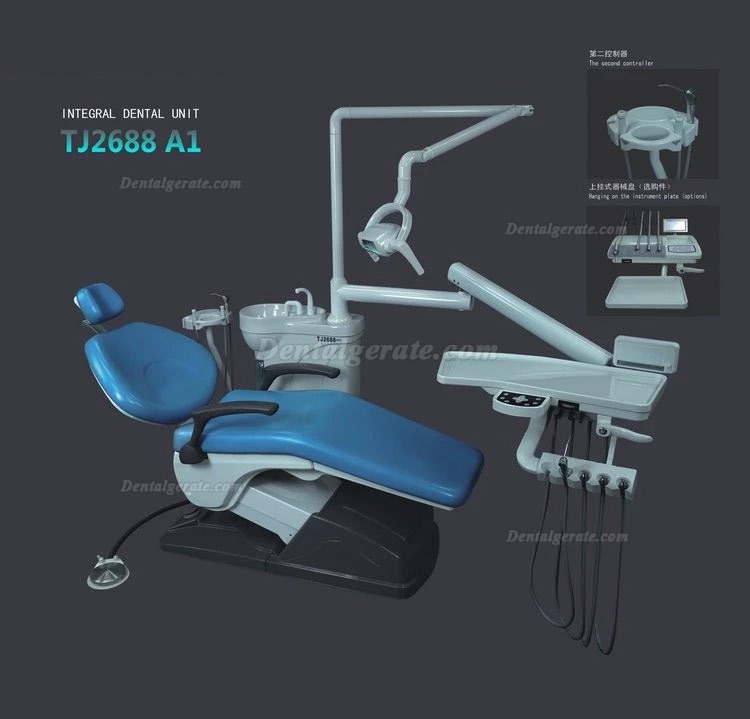 Tuojian Zahnheilkunde Stuhl Komplette Dentaleinheit Sensor Light TJ2688 A1