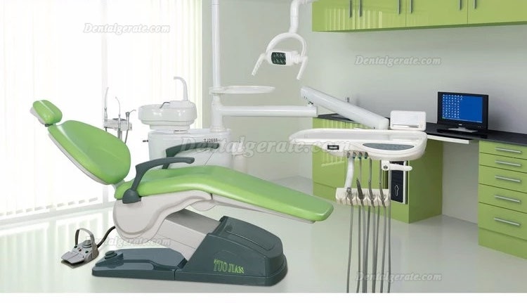 Tuojian TJ2688 B2 Behandlungseinheit für Zahnarztstühle Computergesteuertes integrales PU-Leder Tuojian TJ2688 B2 Behandlungseinheit für Zahnarztstühle Computergesteuertes integrales PU-Leder