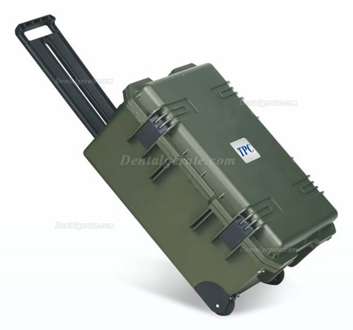 TPC PC2930 mobile behandlungseinheit zahnarzt mit eingebauter scaler und polymerisationslampe