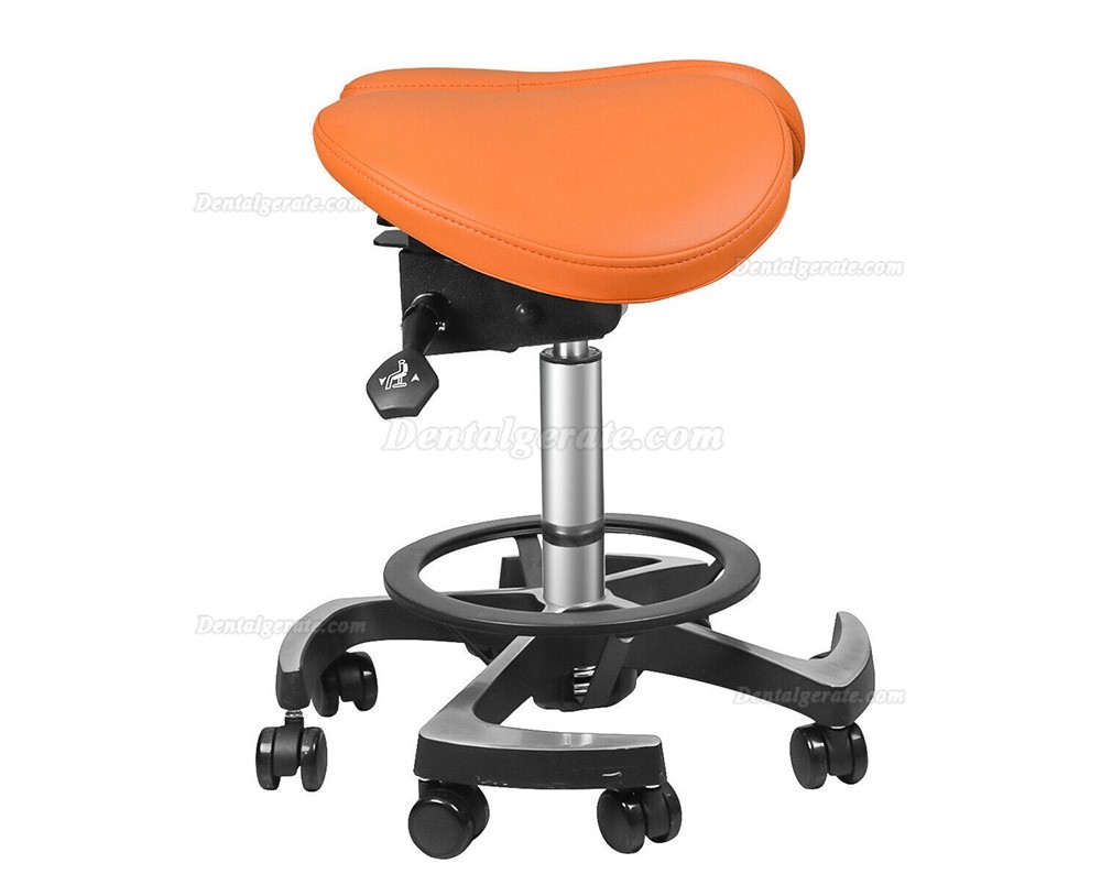 TYTC 096-2 Dental Sattelst&uuml;hle Ergonomischer Doppelklappen-Sattelst&uuml;hle mit Fu&szlig;steuerung (9 Farben)