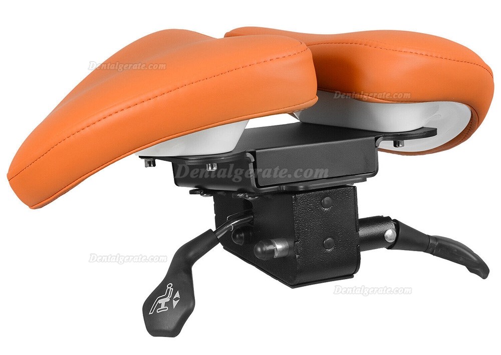 TYTC 096-2 Dental Sattelst&uuml;hle Ergonomischer Doppelklappen-Sattelst&uuml;hle mit Fu&szlig;steuerung (9 Farben)