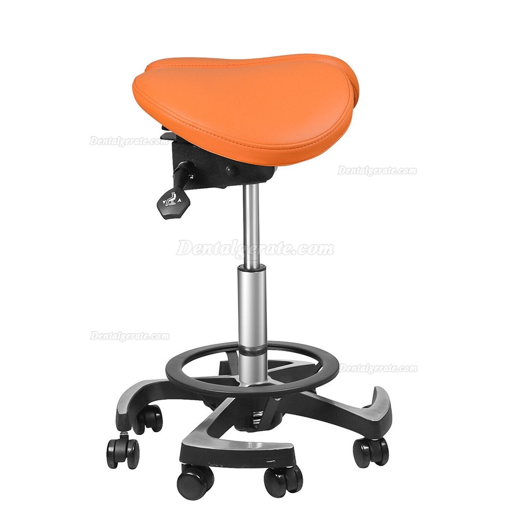 TYTC 096-2 Dental Sattelst&uuml;hle Ergonomischer Doppelklappen-Sattelst&uuml;hle mit Fu&szlig;steuerung (9 Farben)