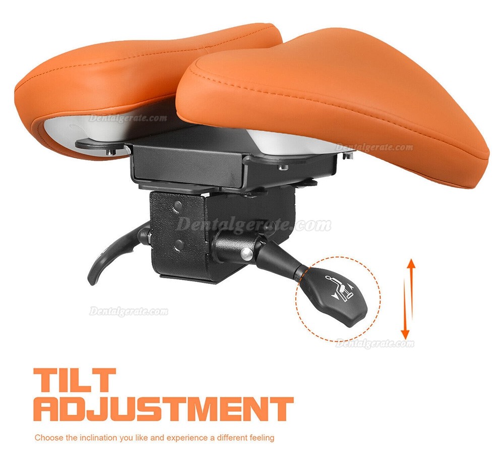 TYTC 096-2 Dental Sattelst&uuml;hle Ergonomischer Doppelklappen-Sattelst&uuml;hle mit Fu&szlig;steuerung (9 Farben)