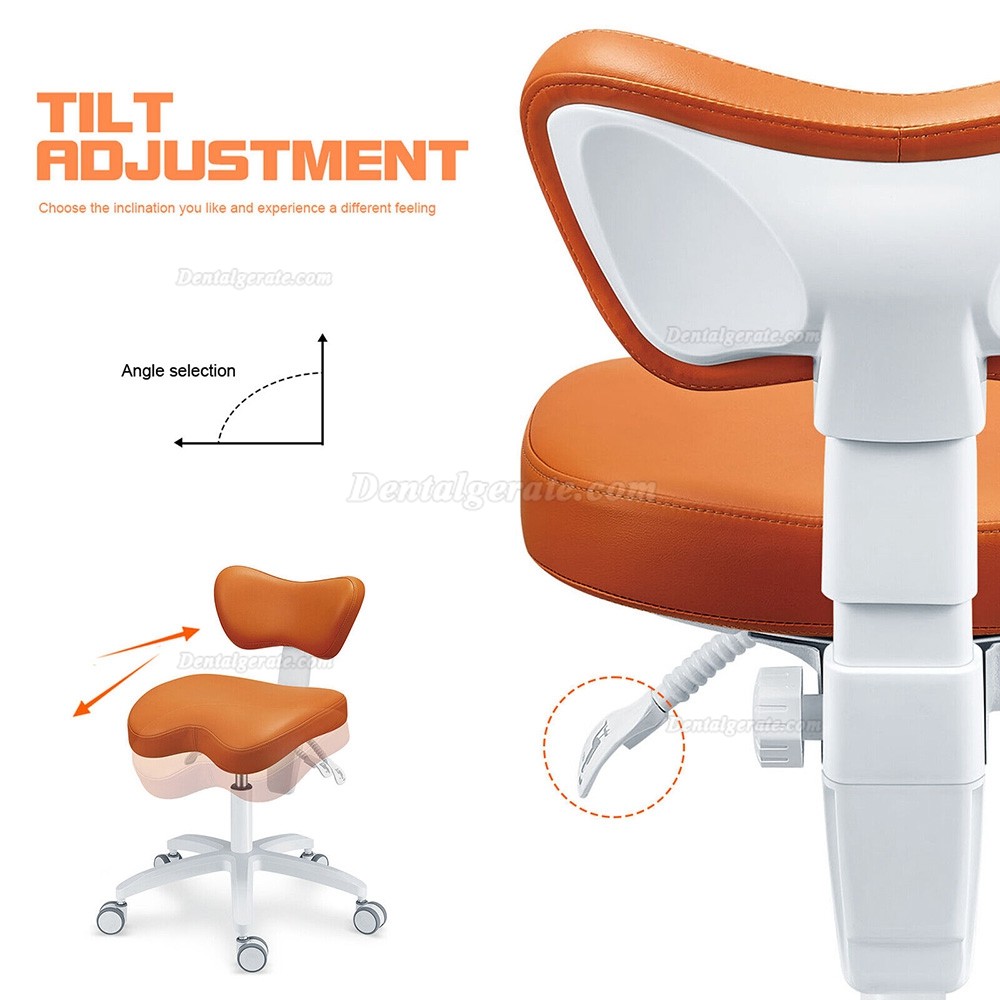 TYTC PLST-060 Zahnärztliche Assistenzstühle Ergonomischer Sentist Hocker (Sitzkissen/Rückenlehnenwinkel verstellbar) TYTC PLST-060 Zahnärztliche Assistenzstühle Ergonomischer Sentist Hocker (Sitzkissen/Rückenlehnenwinkel verstellbar)