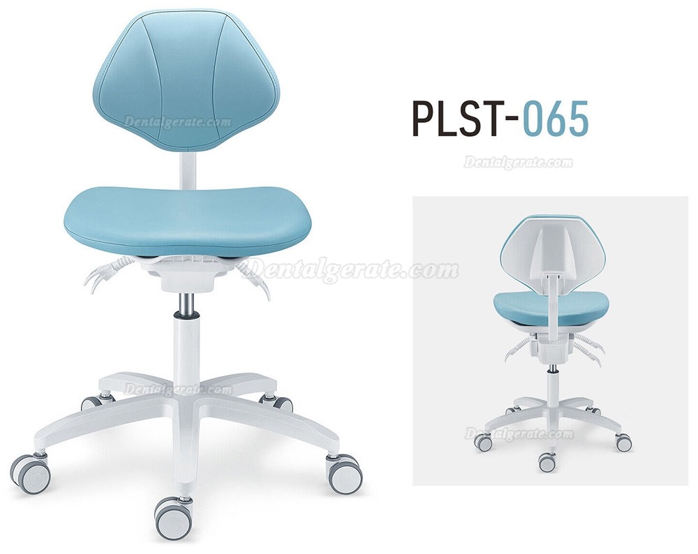 TYTC PLST-064-067 Zahn&auml;rztliche Assistenzst&uuml;hle Ergonomischer Zahnarzt Hocker (Verstellbare Sitz- und R&uuml;ckenlehnenwinkel)