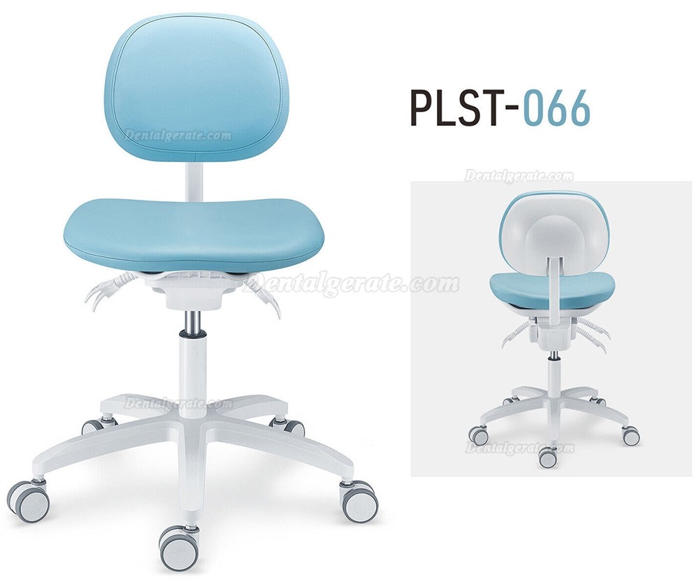 TYTC PLST-064-067 Zahn&auml;rztliche Assistenzst&uuml;hle Ergonomischer Zahnarzt Hocker (Verstellbare Sitz- und R&uuml;ckenlehnenwinkel)
