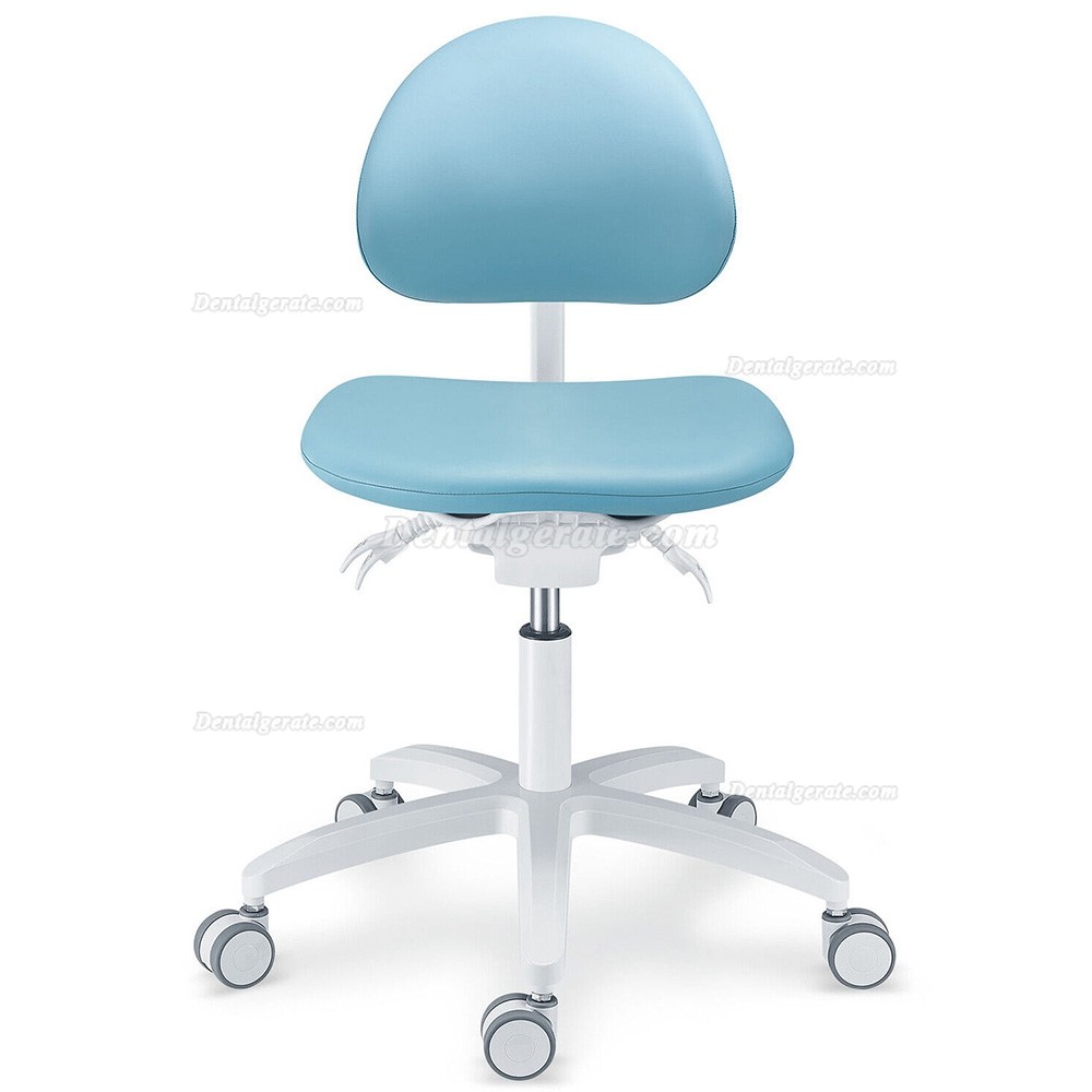 TYTC PLST-064-067 Zahn&auml;rztliche Assistenzst&uuml;hle Ergonomischer Zahnarzt Hocker (Verstellbare Sitz- und R&uuml;ckenlehnenwinkel)